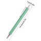 thumbnail image 2 of CaiYueKe Gold Powder Ballpoint Pen Creative Shiny Gift Pen with Push Mechanism Smooth Writing Pen for Office Use Set of 2 Trendy Ballpoint Pens for Gifts Stationery Accessories, 2 of 8