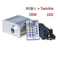 thumbnail image 2 of 10W Optic Fiber RGBW Twinkle LED Star Ceiling Light Kit, 250pcs 0.75mm Fibra Optica LED ,Easy Installation, 2 of 4
