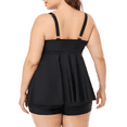 thumbnail image 3 of Mycoco Women's Plus Size Tankini Swimsuits Two Piece Bathing Suits Tankini Set Swimwear, 3 of 8