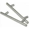 thumbnail image 2 of Chic Cabinet Pulls, Polished Chrome Stainless Steel Kitchen Drawer Pulls with 128mm Hole Spacing, Chrome Cabinet Handles for Modern Home Makeover, 2 of 4