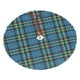 thumbnail image 1 of Falda para árbol de Navidad con cuadros azules del clan Wallace Tartan 2, suave y divertida decoración navideña navideña de granja de 30", 1 of 4