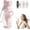 Pink, variant on 2-In-1 Water Bottle with Built-In Foldable Fan, 23.3oz Large Capacity Portable Dual-Drinking Cooling Bottle, 3-Speed USB Rechargeable with Straw for Summer Travel, Hiking & Outdoor Activities