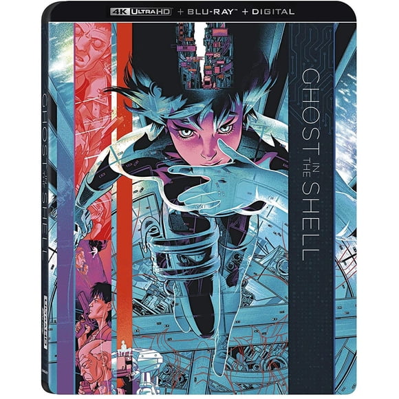 Película Física Lionsgate Ghost in the Shell 4K Blu-ray