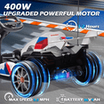 thumbnail image 3 of NEECHIPRO 36V Licensed BMW Electric Go Kart , 400W Powerful Motor Racing with Drift Race Pedal,for Kids Age 6+, 8mph,White, 3 of 9