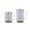 Purple, variant on TYESO Oak Cork Base Coffee Cup Car Cup 304 Stainless Steel Insulated Mug