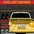 thumbnail image 4 of Custom Coat Safety Yellow 1.5 Gallon Urethane Spray-On Truck Bed Liner Kit with Spray Gun, Prevent Rust, 4 of 8