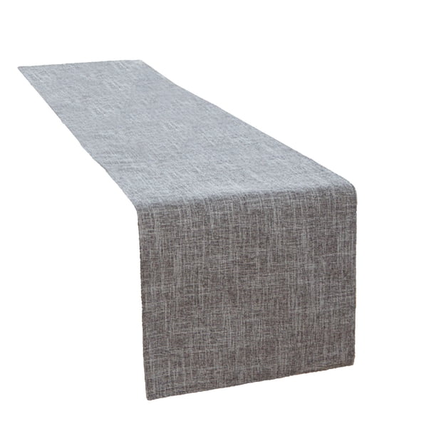 Camino de mesa transparente de 30x210 cm, camino de mesa decorativo de gasa para bodas, fiestas de cumpleaños, baby showers, banquetes, decoración de mesas del hogar, tela de poliéster suave, mantel