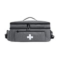 thumbnail image 1 of Bolsa de primeros auxilios Yuyangstore organizador gris, 1 of 8