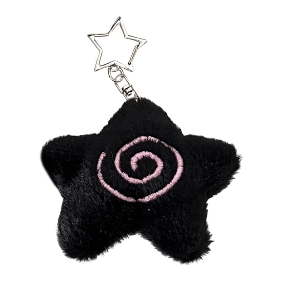 lixuesong Adorable Starfishes Sturdy Plush Keychain Lovely Bag Charm Accessory Portable for Girls Teens Couples Daily Casual Use