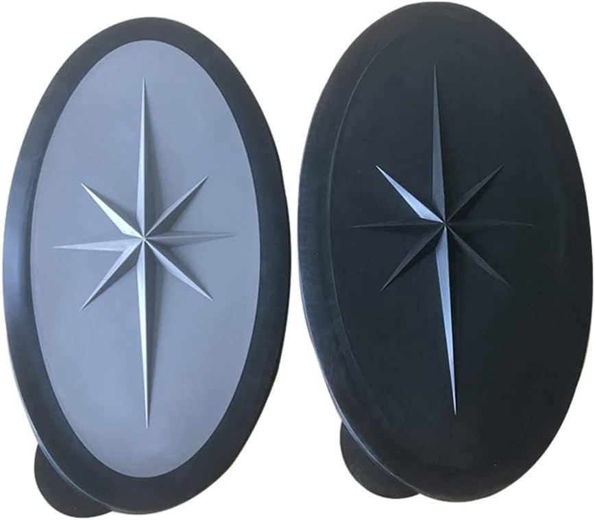 Kayak Hatch Cover Boat Deck Plate Waterproof Accessories,Gray -