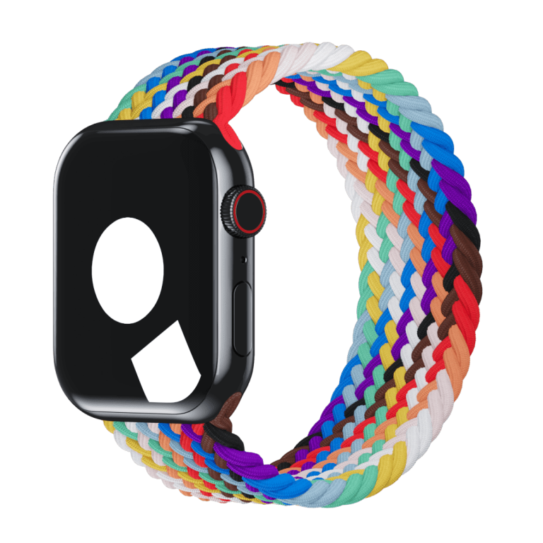 Open Box Apple Watch Band Braided Solo Loop 44mm 45mm 46mm  display picture 1