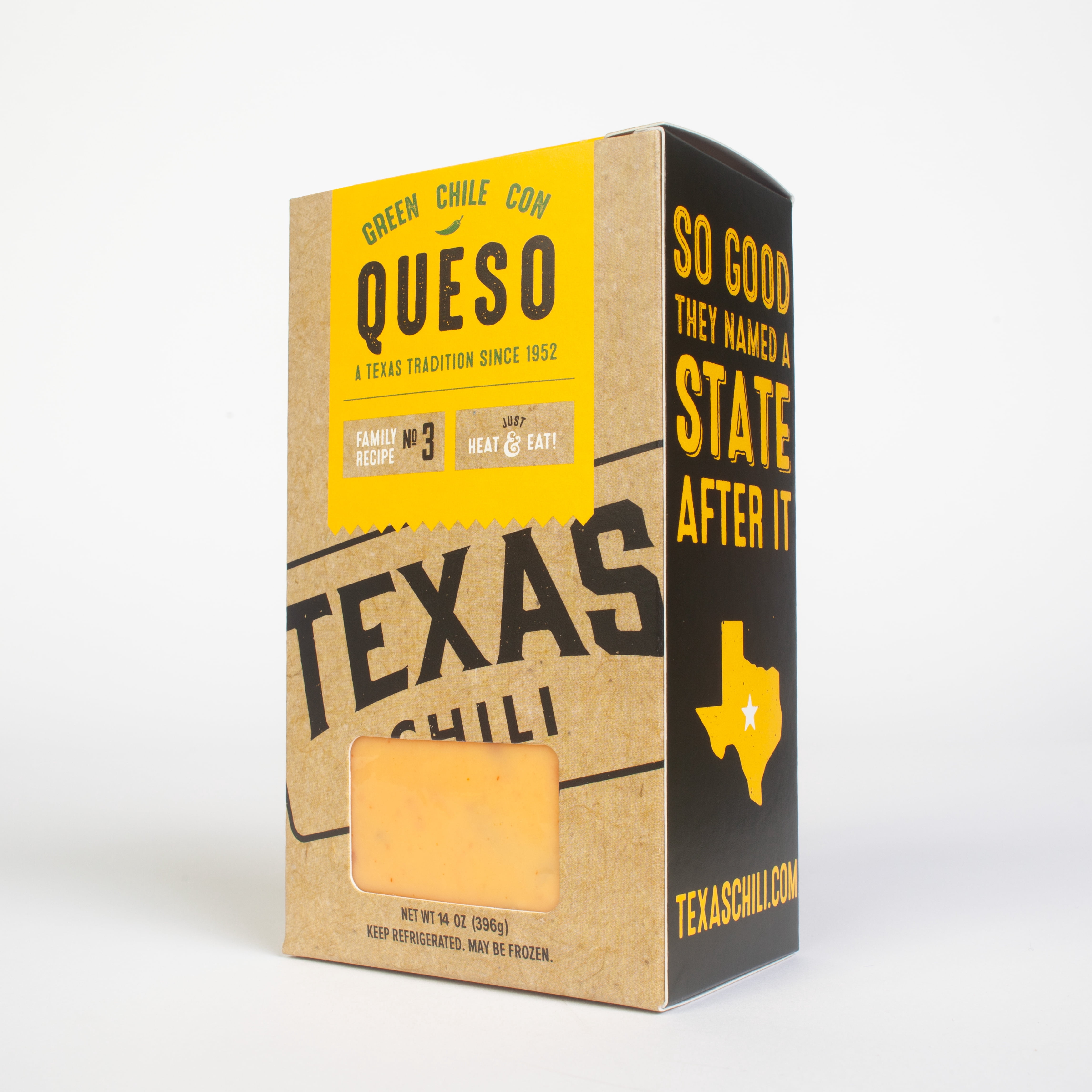 Texas Chili Company Premium Queso 14 oz Refrigerated Mild
