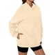 thumbnail image 1 of Sudaderas con Capucha de Gran Tamaño para Mujer, Sudaderas Cómodas, Conjuntos de Moda de Otoño, Blusas Casuales, Ropa de . Albaricoque S, 1 of 6