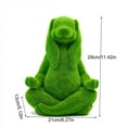thumbnail image 3 of OAVQHLG3B Easter Bunny Decorative Ornament, Garden Decoration Artificial Green Moss Rabbit Sculpture Easter Decoration Party Gifts Baking Table and Home Decoration 11.4inch, 3 of 8