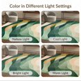 thumbnail image 7 of ODIKA 6'x9' Washable Area Rug Non-Slip, Chair-Friendly, Abstract Mid Wavy Striped Gradient Contemporary Tone Cream Wave for Dining Room, Under Table, Office Décor, 7 of 7