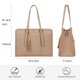 thumbnail image 3 of Bolsa para portátil LOVEVOOK ligera de piel sintética de 15.6 pulgadas para mujer, 3 of 8