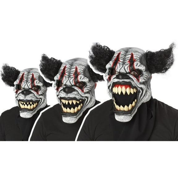 Last Laugh Clown Ani-Motion Adult Mask