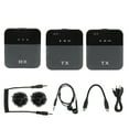 thumbnail image 2 of Micrófono de Solapa de Lavalier, Tecnología Inalámbrica Portátil de 2.4G Micrófono Lavalier Lavalier versáil para Entrevista Al Aire Libre para Teléfono Móvil, 2 of 7