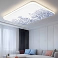 thumbnail image 2 of Blue Spring Floral Fluorescent Light Covers, Watercolor Botanical Summer Vintage Magnetic Light Covers for Ceiling Lights, Fluorescent Ceiling Shade Filters for Classroom Bedroom Office 4x2Ft x 3PCS, 2 of 8