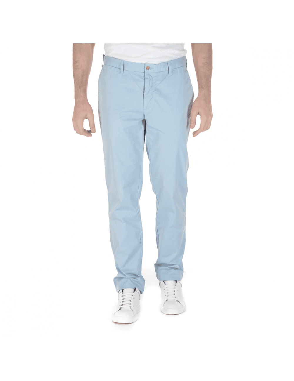 light blue polo pants