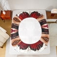 thumbnail image 5 of Castle Fairy Vintage Tribal Aztec Twin Sheet Sets,Western Bull Skull Bedding, 5 of 7