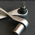 thumbnail image 3 of 22 In 1 Portable Ratchet Wrench Right Angle Screwdriver Tool With Individually Stored Steel Bits And Ergonomic Handle, 3 of 8