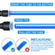 thumbnail image 4 of 10 Uds. Reductor recto de 8Mm Od X 6Mm Od para conectar accesorios, accesorio reductor de tubo de unión neumática, 4 of 5