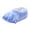 Blue, variant on Wilark Little Girls Monster Claw Slippers Fuzzy Cute Fleece Warm Winter House Shoes Pink One Size