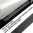 thumbnail image 3 of COMNOVA AUTOPART 4.3" Oval Running Boards for 2002-2008 Dodge Ram 1500 Crew Cab Quad Cab with 2 Narrow Rear Doors, 2003-2009 Ram 2500 3500 Crew Cab, Black Pick Up Truck Ram Step Bars Side Steps., 3 of 5