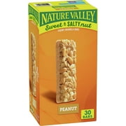Nature Valley Sweet and Salty Granola Bars, Peanut, 30 Bars, 36 OZ