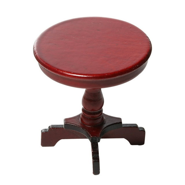 MasteelfCA 1 Pce Mini Meuble Mini Table Ronde Mini Maison Meuble Miniature Table