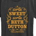 thumbnail image 3 of Yellowstone - Sorta Sweet Sorta Beth Dutton - Women's Short Sleeve Graphic T-Shirt, 3 of 6