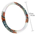 thumbnail image 4 of Fish 14.5 Inch Printing PVC Leather Car Wheel Cover Auto Accessories Steering Wheel Cover, 4 of 6