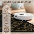 thumbnail image 6 of Design&I 6'x9' Ultra Soft Area Rug, Gothic Mirrored Insect Decorative Scrolling Borders Bathroom None Fluffy Washable Non Shedding for Guest Room Bedroom Living Room, 6 of 7