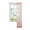 Blush, variant on Mainstays Bel Air Indoor Curtain Single Panel, Pole Top, Soft Silver, Polyester, 50"W x 84'L, Adult