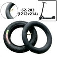 thumbnail image 6 of Dreamhall 12 1/2x2 1/4 E-Bike Scooter Pneumatic Tire Set 12 Inch Inner Tube - Thicken Black, 6 of 8