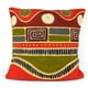 Tonga Textiles Housse de Coussin Batik Vague Géométrique à la Main – image 1 sur 1