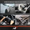 thumbnail image 7 of A-Premium CV Axle Shaft Assembly Compatible with Mitsubishi Montero 2001-2006 Rear Left or Right, 7 of 7