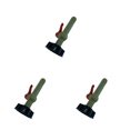 thumbnail image 2 of relayinert Contenant IBC Robinets en Plastique Réservoir Connecteurs de Commande Marche/arrêt Raccords Barils Accessoire Pièces de Remplacement Droit 25mm 3 Pcs, 2 of 6