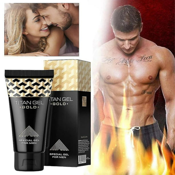 Gel especial Titan Gel Gold de 50ml para crema de masaje tópica para hombres | Walmart en línea