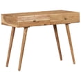 thumbnail image 2 of vidaXL Desk 39.3"x20"x29.9" Solid Acacia Wood, 2 of 11