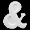 thumbnail image 2 of Urban Trends Ceramic Alphabet Sculpture Symbol &amp;, 2 of 2
