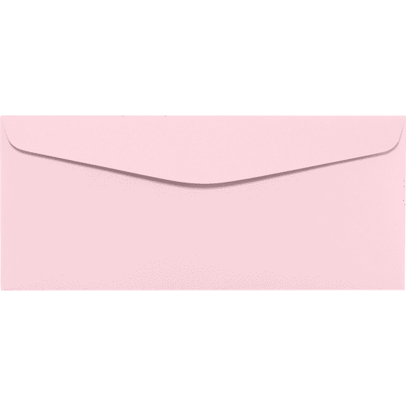 LUXPaper #10 Regular Envelopes, 80lb. Candy Pink, 4 1/8 x 9 1/2, 500 Pack