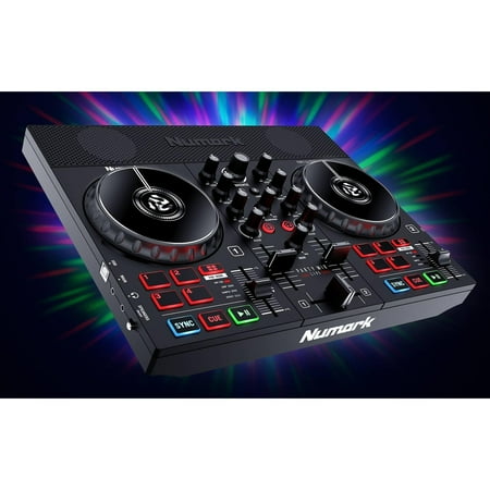 Numark Party Mix Live / LEDパーティライト搭載 スピーカー内蔵 DJコントローラー