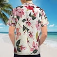thumbnail image 6 of High Quality Hawaiian Shirts for Men Short Sleeve Aloha Beach Shirt Floral Summer Casual Button Down Shirts Blouses EAX5KF, 6 of 7