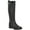 Black, variant on Tommy Hilfiger Womens Iviann Faux Leather Tall Knee-High Boots