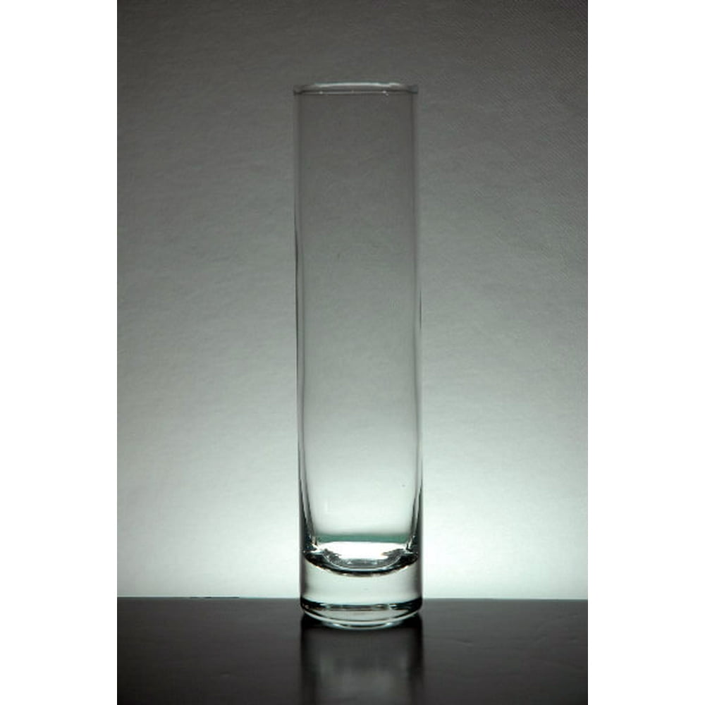 Weighted Glass Bud Vases 1.75 x 7.5 (Set of 12)