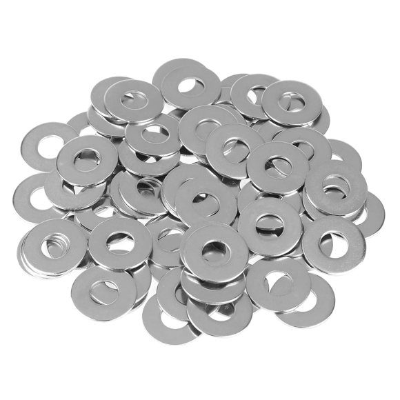 Helifouner 50 Pieces M10X25X1.5Mm Fender Washers 304 Stainless Steel Large Fender Washers Inner Diameter 10Mm Outer Diameter 25Mm Thickness 1.5Mm