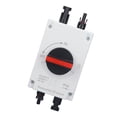 thumbnail image 3 of 4P Solar Disconnect Switch Photovoltaic Circuit Isolator for Power System IP66 Waterproof DC1200V 40A, 3 of 5