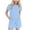 A210-Sky Blue, variant on TOWED22 Girls Summer 2Pcs Outfits Solid Color Tee and Elastic Waist Shorts Casual Clothes 9M-13Y(Green,12-24 M)